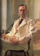Cecilia Beaux Man with a Cat oil painting